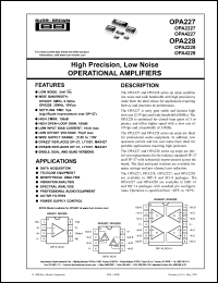 Click here to download OPA2228 Datasheet
