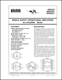Click here to download OPA2237EA Datasheet