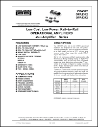 Click here to download OPA4342 Datasheet