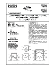 Click here to download OPA4344 Datasheet
