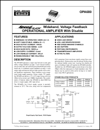 Click here to download OPA680 Datasheet