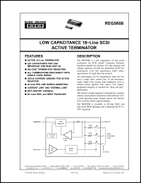 Click here to download REG5608E Datasheet