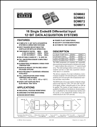 Click here to download SDM863R Datasheet