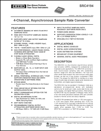 Click here to download SRC4194 Datasheet