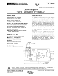 Click here to download TSC2046IRGVRG4 Datasheet