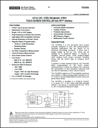 Click here to download TSC2005 Datasheet