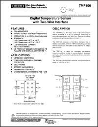 Click here to download TMP106YZC Datasheet