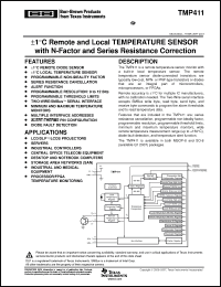 Click here to download TMP411BDGKRG4 Datasheet