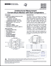 Click here to download INA204A Datasheet