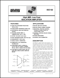 Click here to download ISO130P Datasheet