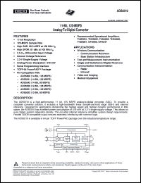 Click here to download ADS5510IPAPRG4 Datasheet