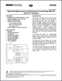 Click here to download INA209AIPW Datasheet