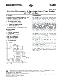 Click here to download INA209 Datasheet