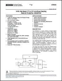 Click here to download ADS8326IBDGKR Datasheet