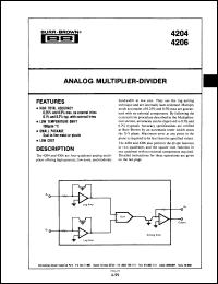 Click here to download 4204SQ Datasheet