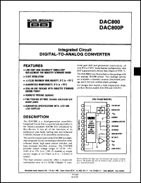 Click here to download DAC800CBI-I Datasheet