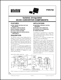 Click here to download PWS750 Datasheet