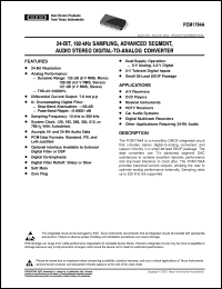Click here to download PCM1794ADBRG4 Datasheet