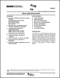 Click here to download PGA2311PG4 Datasheet