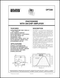 Click here to download OPT209P-J Datasheet