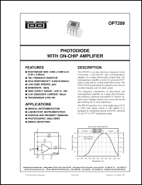 Click here to download OPT209 Datasheet