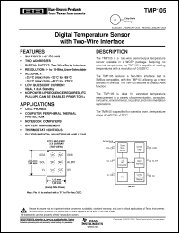 Click here to download TMP105YZCTG4 Datasheet