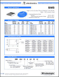 Click here to download BMB0805-P2A-121 Datasheet