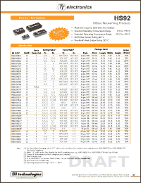 Click here to download HS92-98703 Datasheet