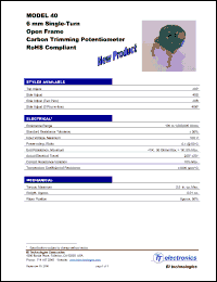 Click here to download 40PR200LF Datasheet