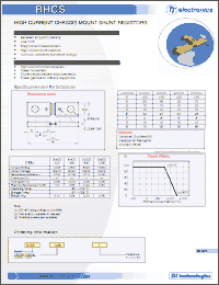 Click here to download BHCS400F Datasheet
