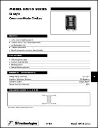 Click here to download HM18-10002 Datasheet