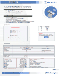 Click here to download BCS8R005F Datasheet