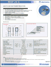 Click here to download MHP20S0R100F Datasheet