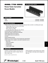 Click here to download 7700 Datasheet