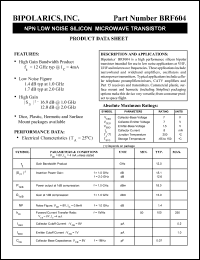 Click here to download BRF60404 Datasheet