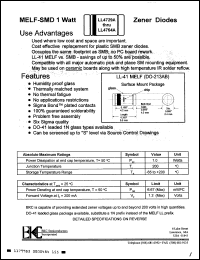 Click here to download LL4758 Datasheet