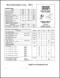 Click here to download 2N3500 Datasheet