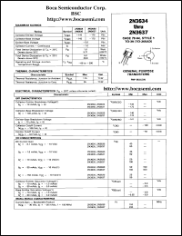 Click here to download 2N3637 Datasheet