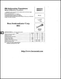 Click here to download 2N4870 Datasheet