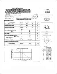 Click here to download MJ10002 Datasheet