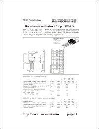 Click here to download TIP41 Datasheet