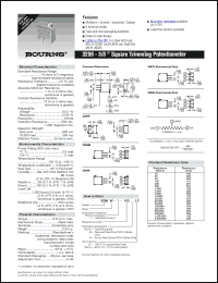Click here to download 3296P-1-201LF Datasheet