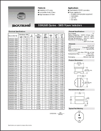 Click here to download SDR0503-471K Datasheet