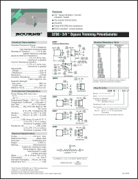 Click here to download 3299Z-1-104LF Datasheet