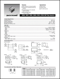 Click here to download CM453232-101K Datasheet