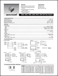 Click here to download CM322522-270K Datasheet