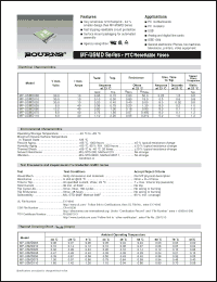 Click here to download MF-USMD110 Datasheet