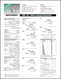 Click here to download 3386P-1-103TRLF Datasheet