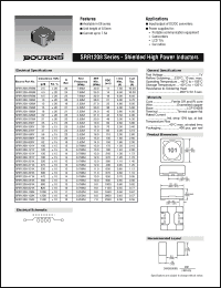 Click here to download SRR1208-561K Datasheet