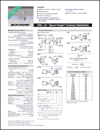 Click here to download 3296W-1-103R Datasheet